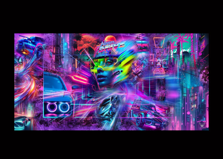 NEON PAINTING