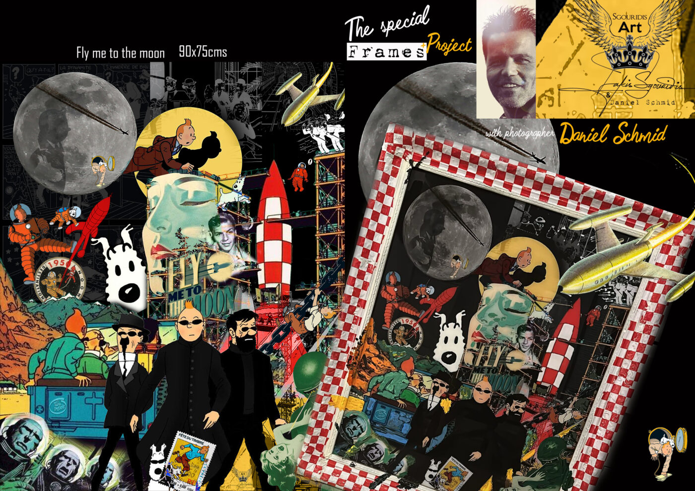 TIN TIN FLY ME TO THE MOON